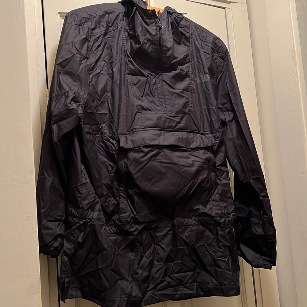 THE NORTH FACE Womens FANORAK Wind Coat Jacket Hood Packable Waterproof